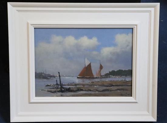 § Brian J. Jones (1945-) The Safe Haven 9.5 x 13.5in.